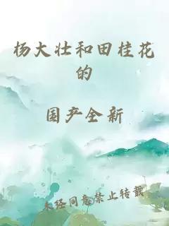 杨大壮和田桂花的