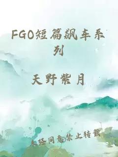 FGO短篇飙车系列