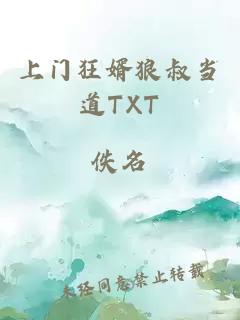 上门狂婿狼叔当道TXT