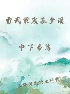 雷武紫宸苏梦瑶