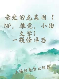 亲爱的克莱因（NP，雄竞，小狗文学）